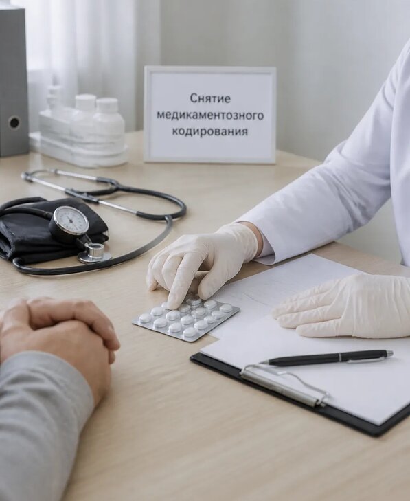 Снятие медикаментозного кодирования в Орехове-Зуеве от 5210 р. | Медзона